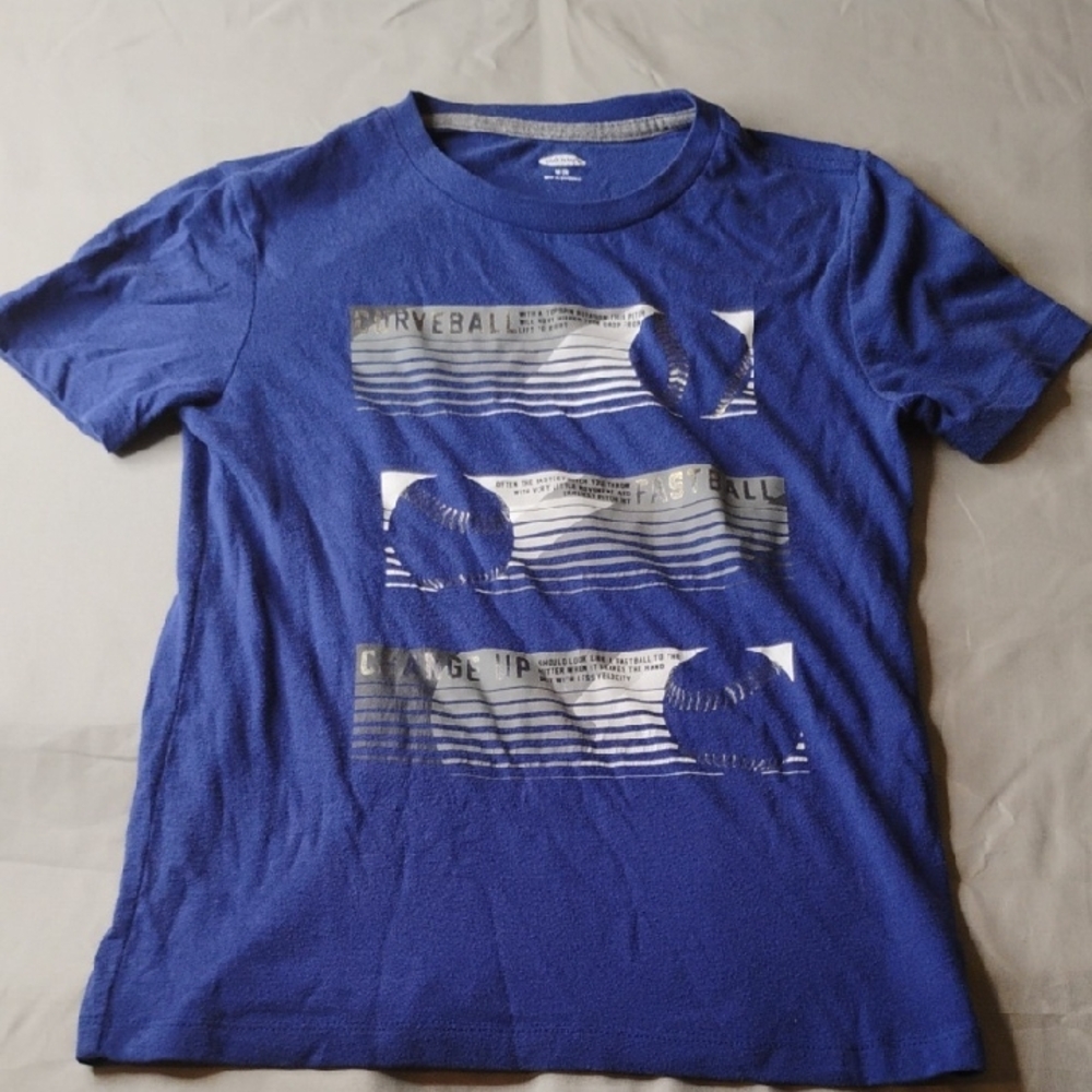 Blue Graphic Boy's T-Shirt